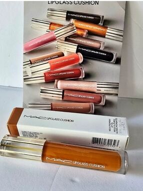 MAC Lipglass Cushion Gloss , Color Yes, Warm Orange